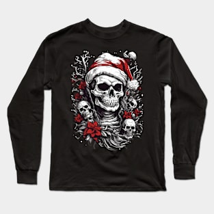 Death Merry Christmas Long Sleeve T-Shirt